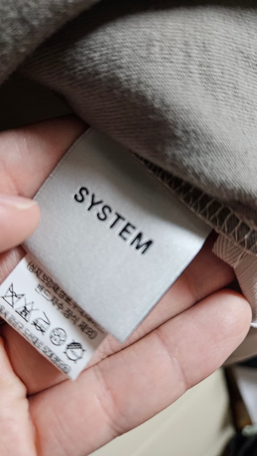 시스템옴므 맨투맨 지오메트릭 상품이미지3