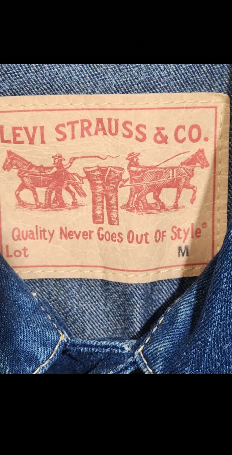 (M) 리바이스 타입원 청자켓 중청 데님자켓 레드탭  상품이미지3