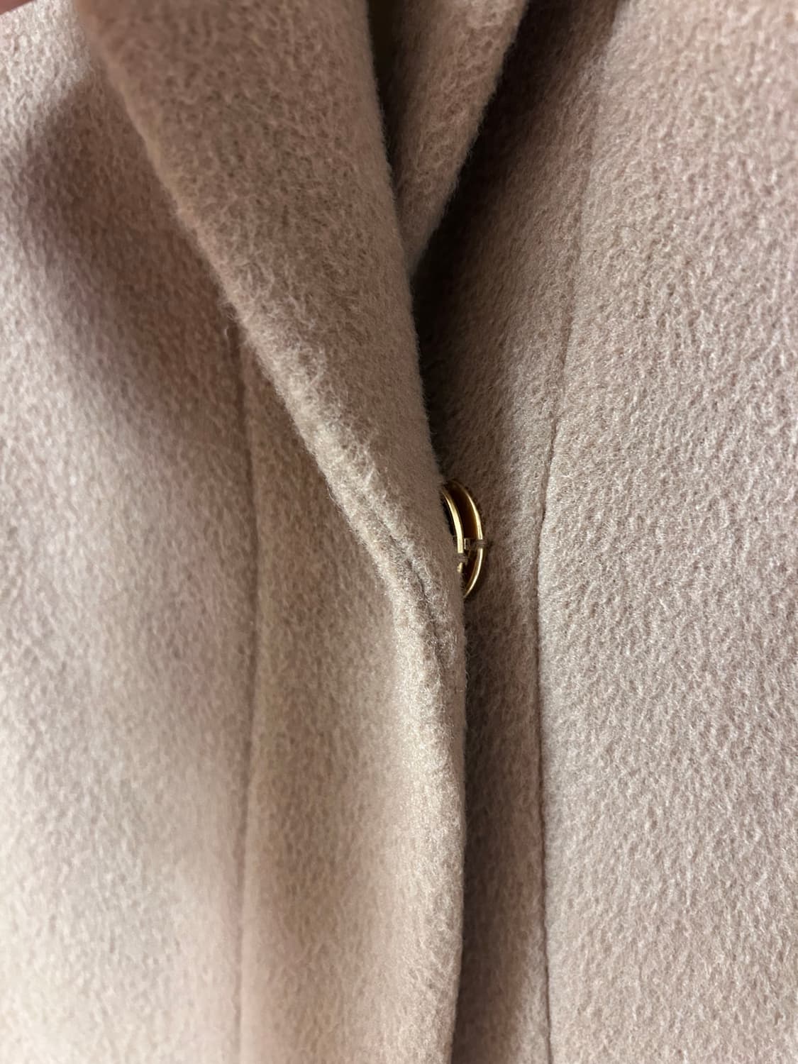 모조에스핀 울 캐시미어 카멜컬러 코트 상품이미지3