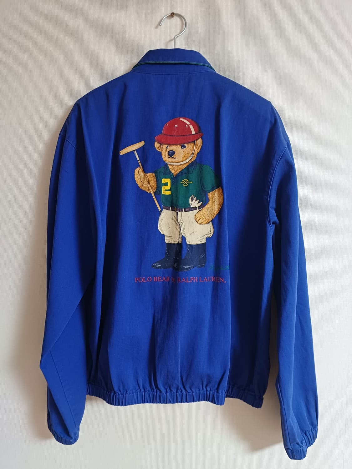 90s 폴로베어 랄프로렌 블루종 자켓 로라이프 polo bear 상품이미지1