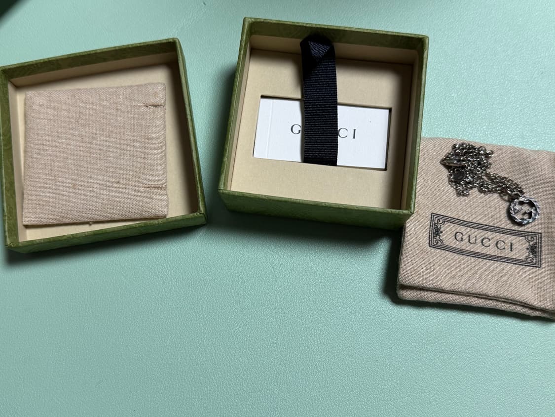 구찌 인터로킹 목걸이 상품이미지2