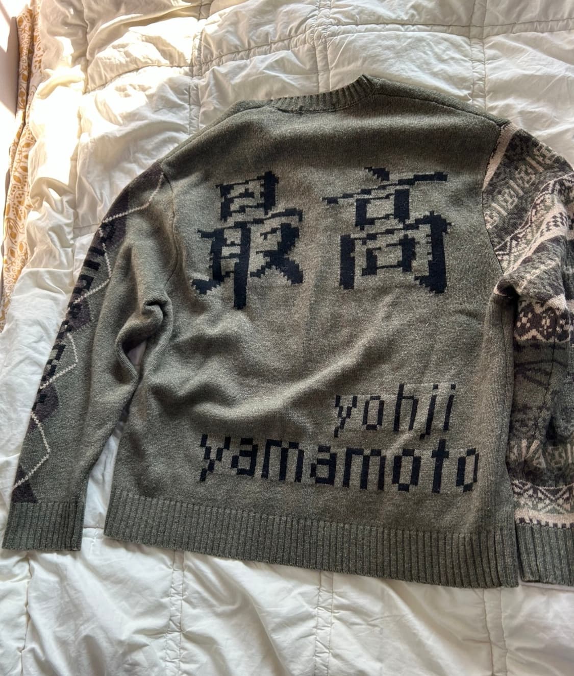 Yohji Yamamoto+Supream Sweat Shirts M 상품이미지2
