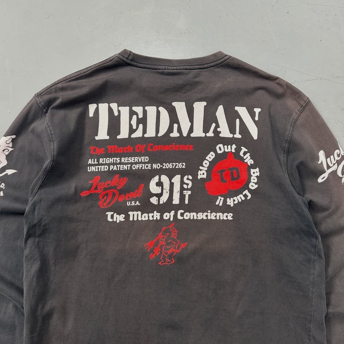 테드컴퍼니 프린팅 썬페이딩 롱슬리브  상품이미지4