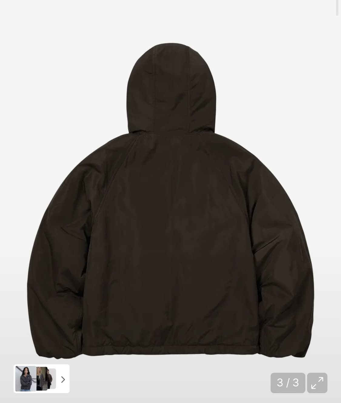 웰빙 익스프레스 패디드 자켓 브라운 M 상품이미지3