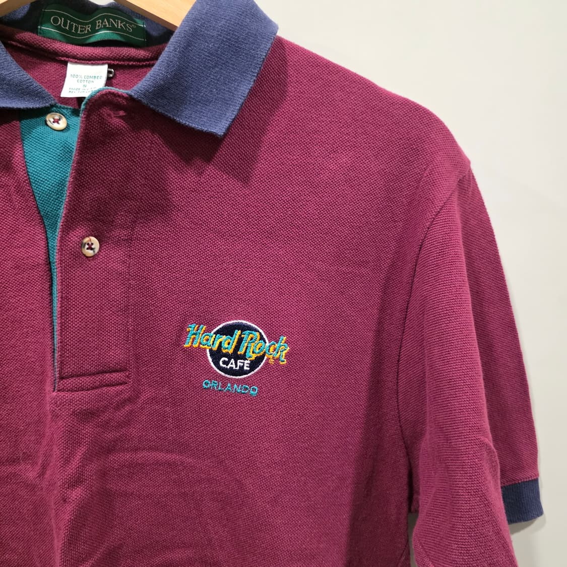 빈티지 하드록 카페 올랜도 PK 셔츠 상품이미지3