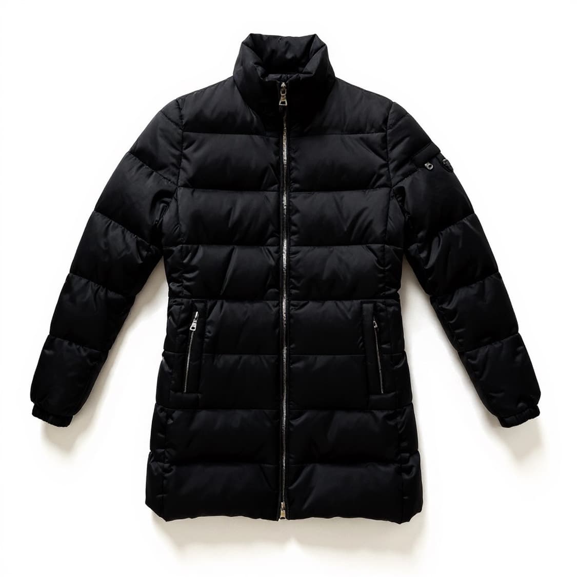 Prada 프라다 삼각로고 롱패딩 S 상품이미지1