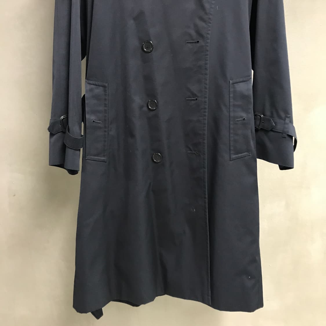 버버리 트렌치 코트 네이비 38 상품이미지3