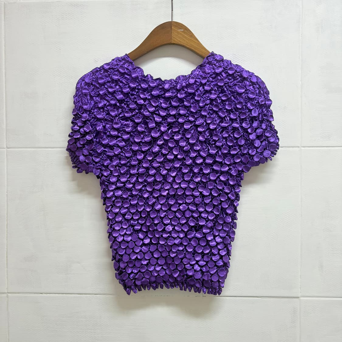 쭈글이 pleats popcorn top (F) 상품이미지2