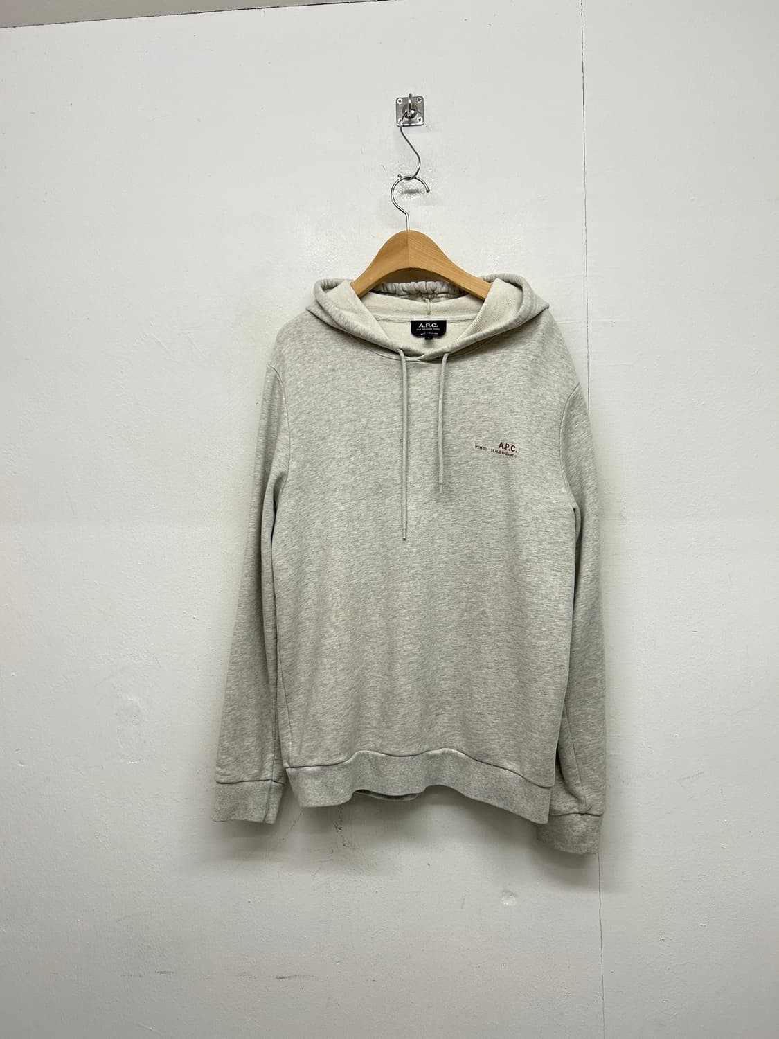 아페쎄 멜란지 후드티 상품이미지1