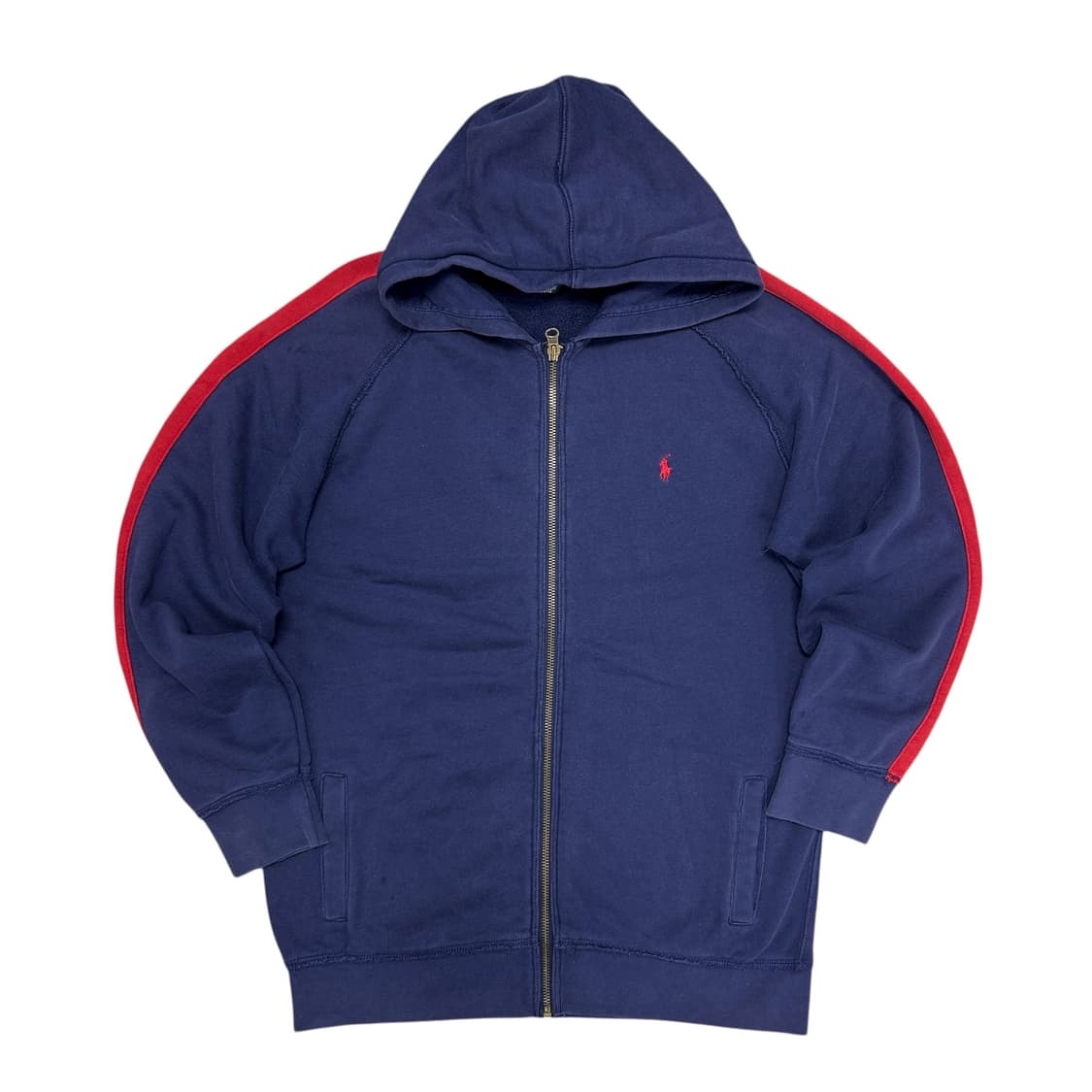 폴로 사이드라인 네이비 후드집업(20) 상품이미지1