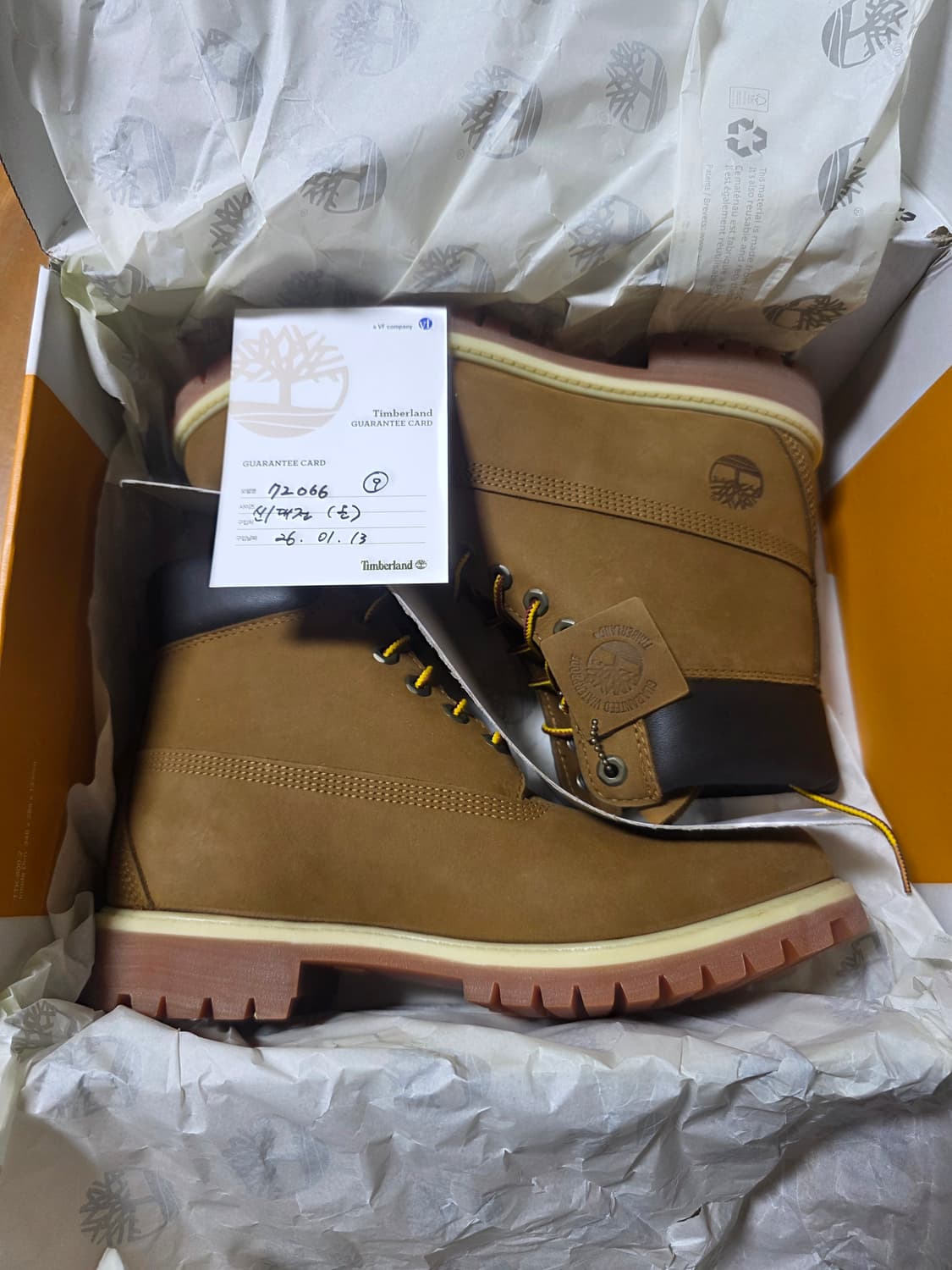 팀버랜드 6인치 워터프루프 다크브라운 부츠(270~275) 상품이미지1