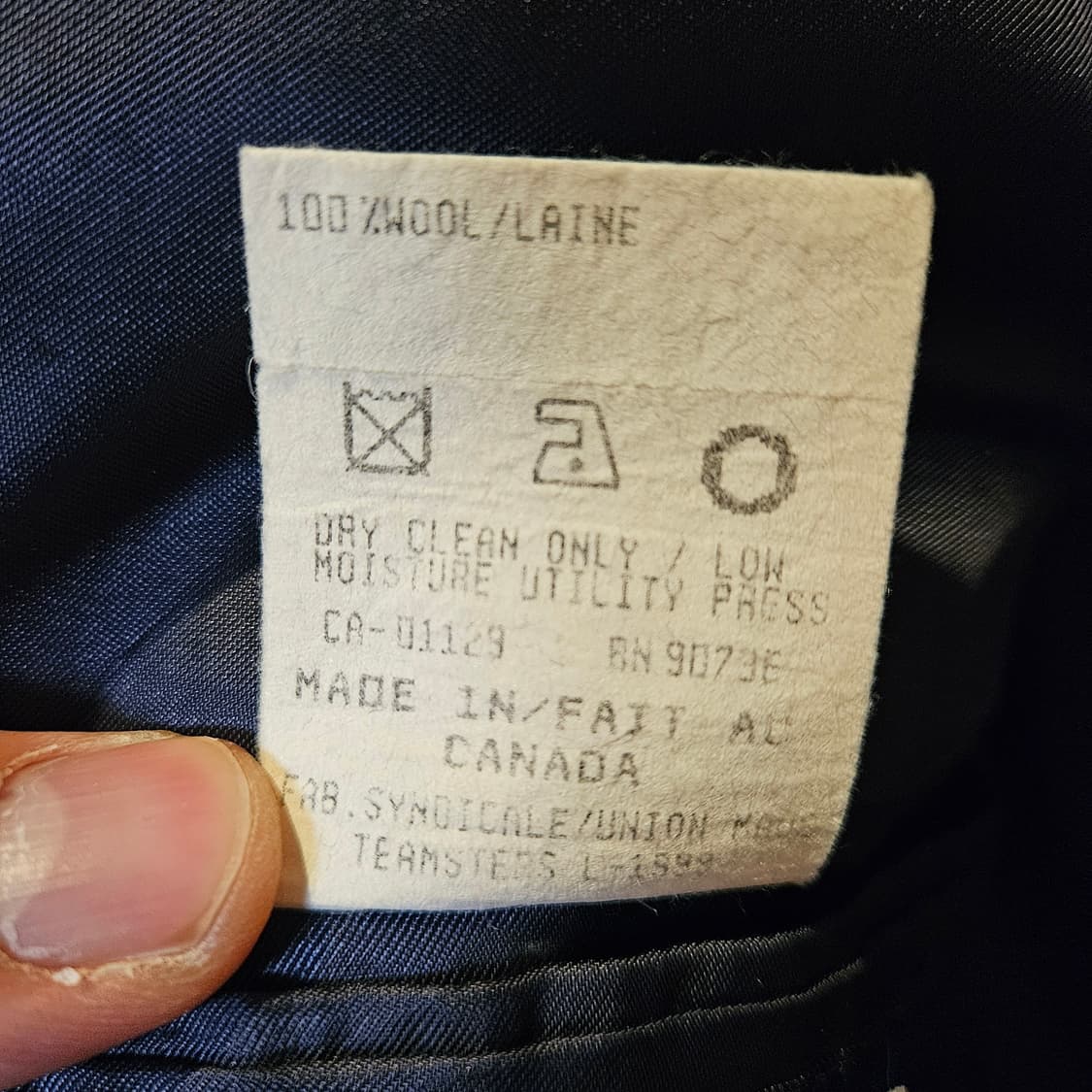 챕스 랄프로렌 네이비 금장 블레이저 / 105~110 상품이미지6