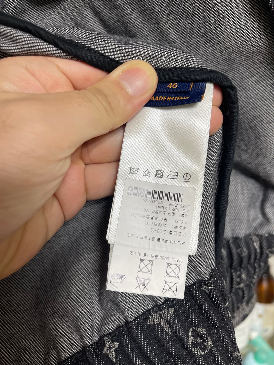 [46] 루이비통 모노그램 블루종 데님자켓 청자켓 상품이미지2