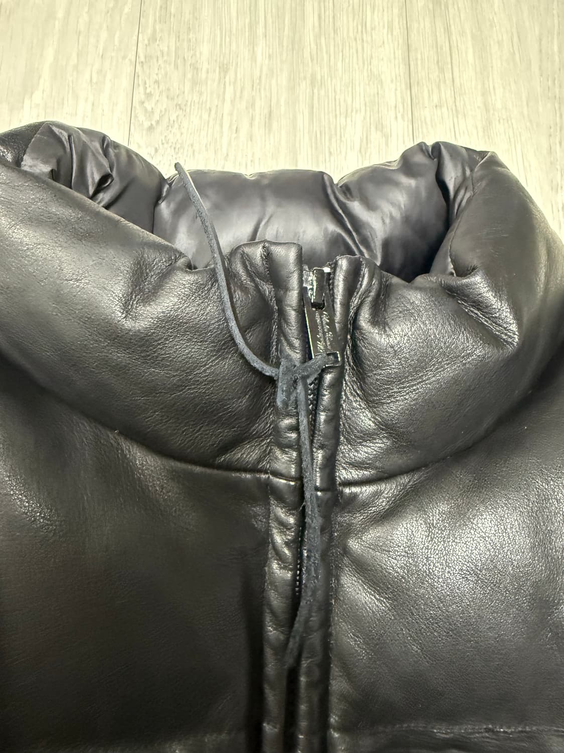 (4)언더커버 22aw 레더 다운 자켓 패딩 상품이미지2