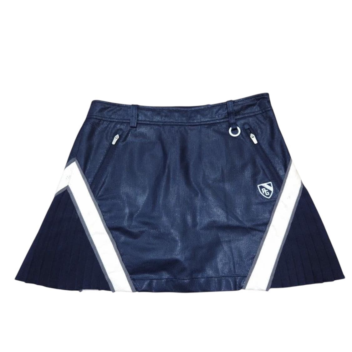 (바배) 파리게이츠 네이비 플리츠 스커트 상품이미지1