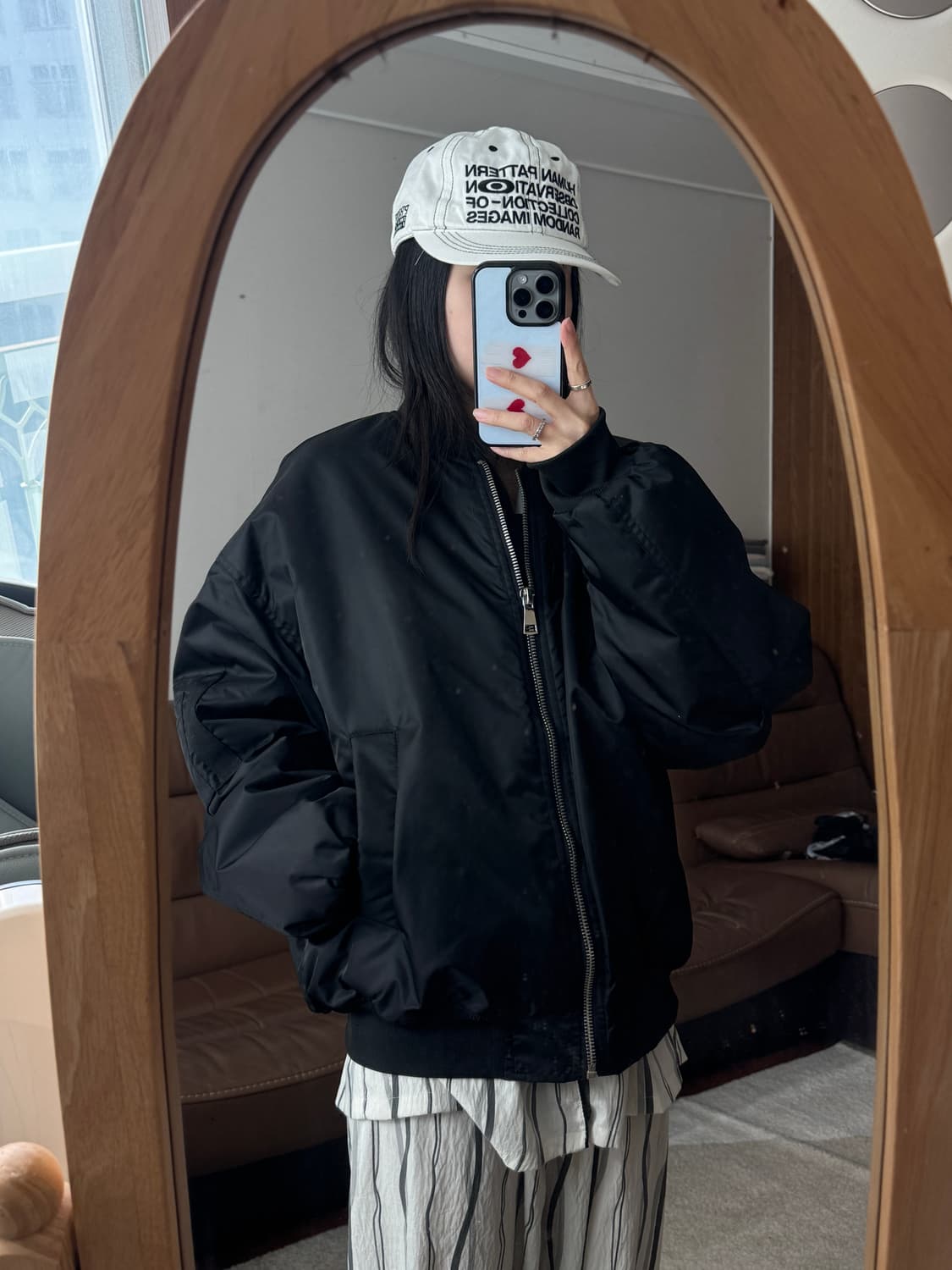 항공점퍼 마원 블루종 상품이미지4