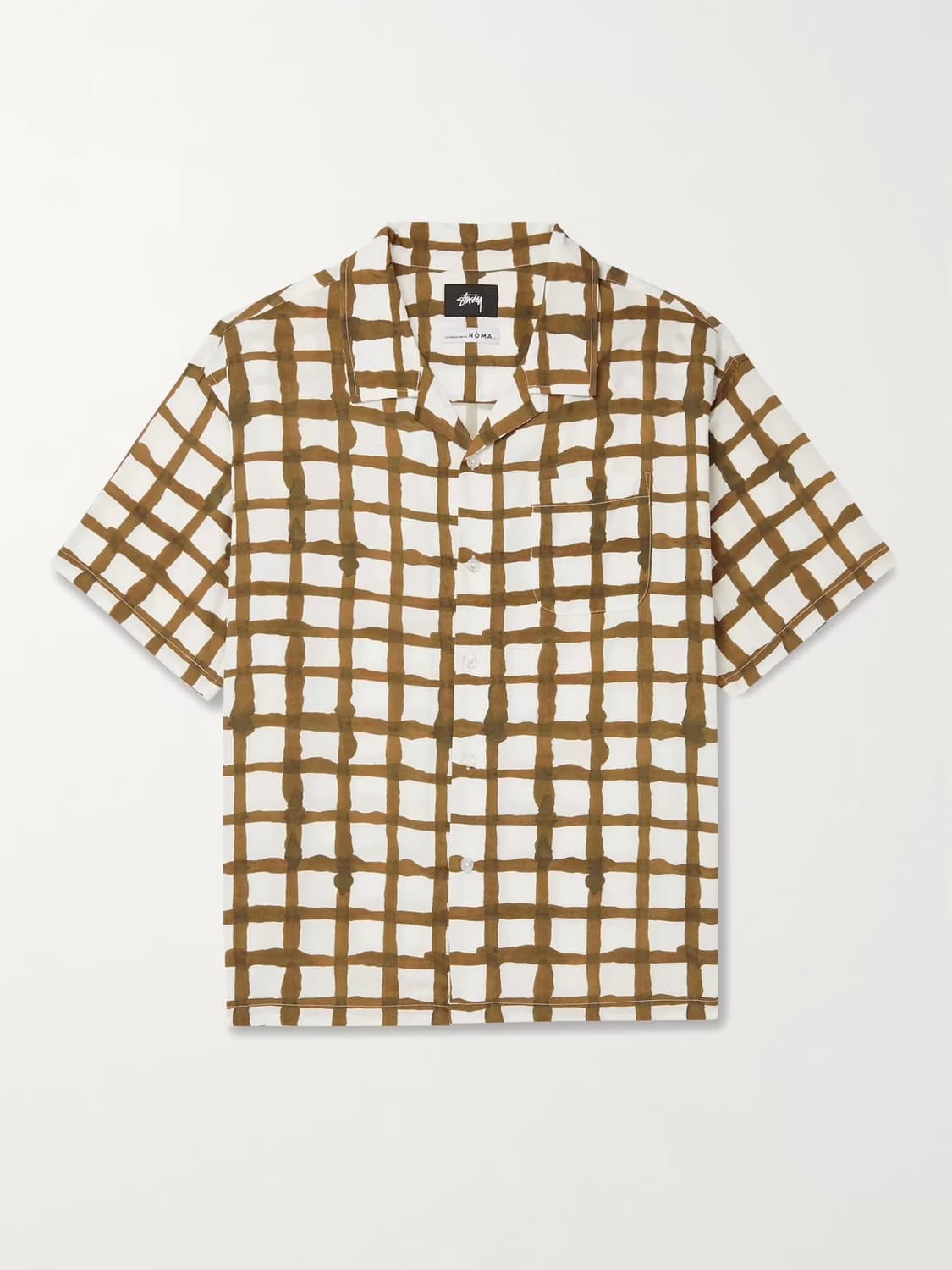 Stussy x NOMA 체크 셔츠 상품이미지1