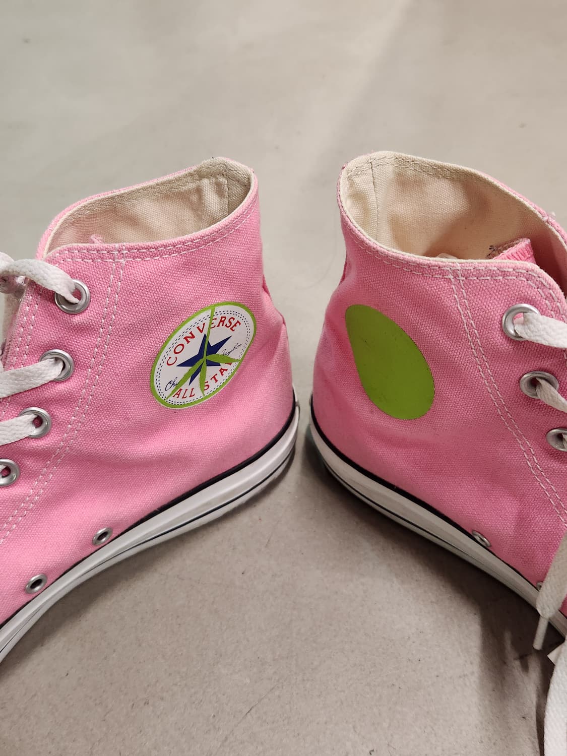 컨버스 x 미스터 그린 올스타 하이 핑크 상품이미지2