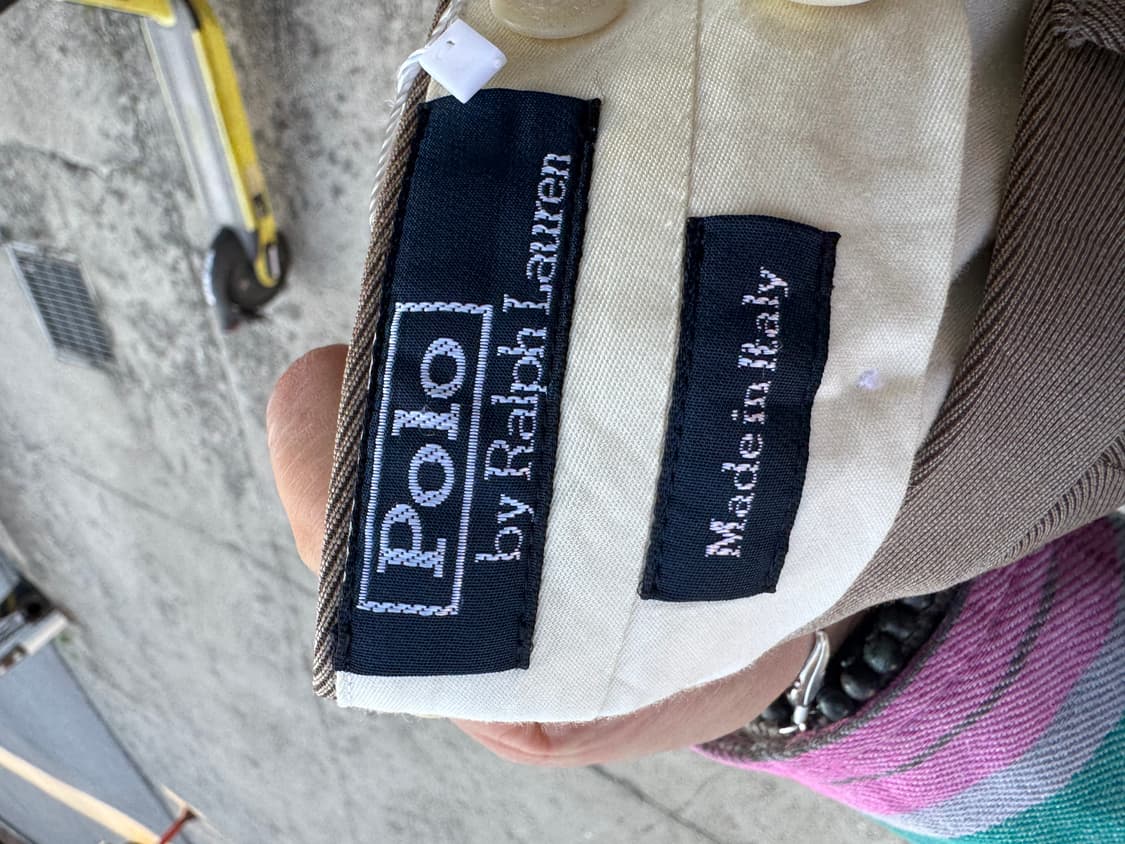 90s 폴로 랄프로렌 빈티지 이태리 버진 울 슬랙스 팬츠 상품이미지7