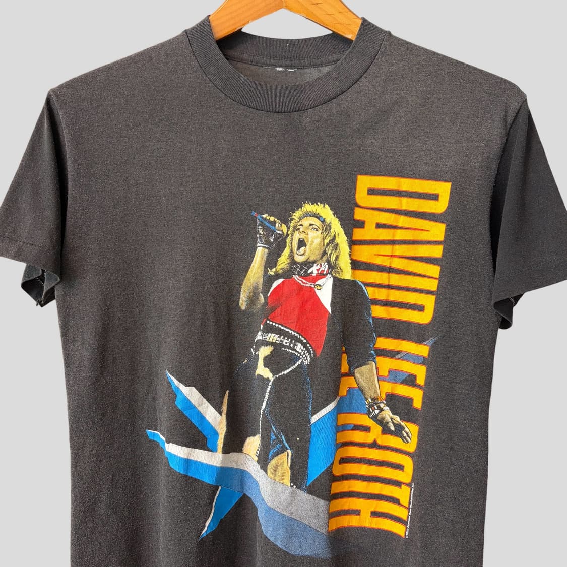(S)80s David Lee Roth 데이비드 리 로스 반팔티셔츠 상품이미지2