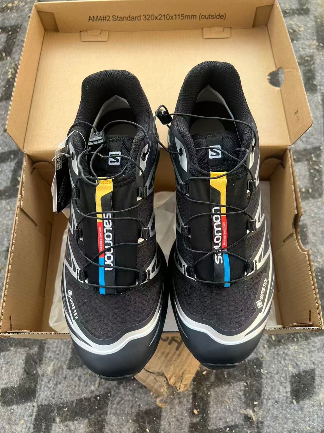 살로몬 XT-6 고어텍스 블랙 실버 상품이미지1