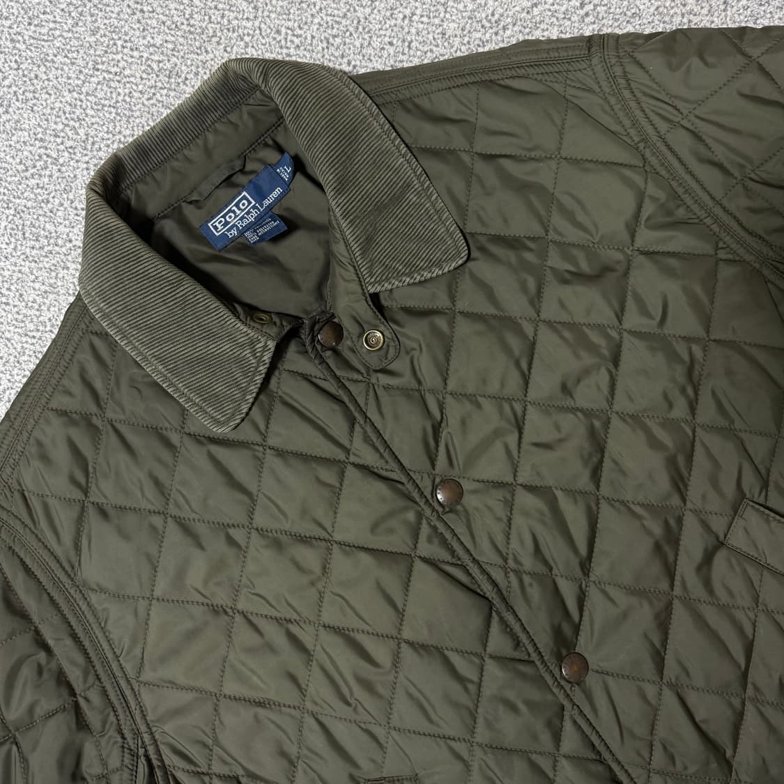 폴로 랄프로렌 퀄팅 자켓 남성용 L 상품이미지4