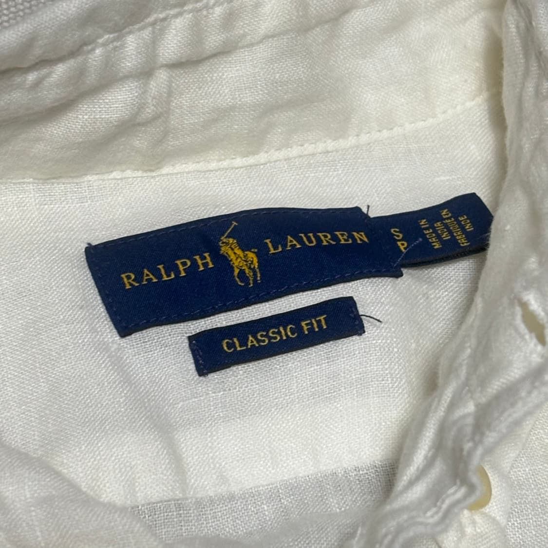 S 폴로랄프로렌 클래식핏 린넨 셔츠 상품이미지4