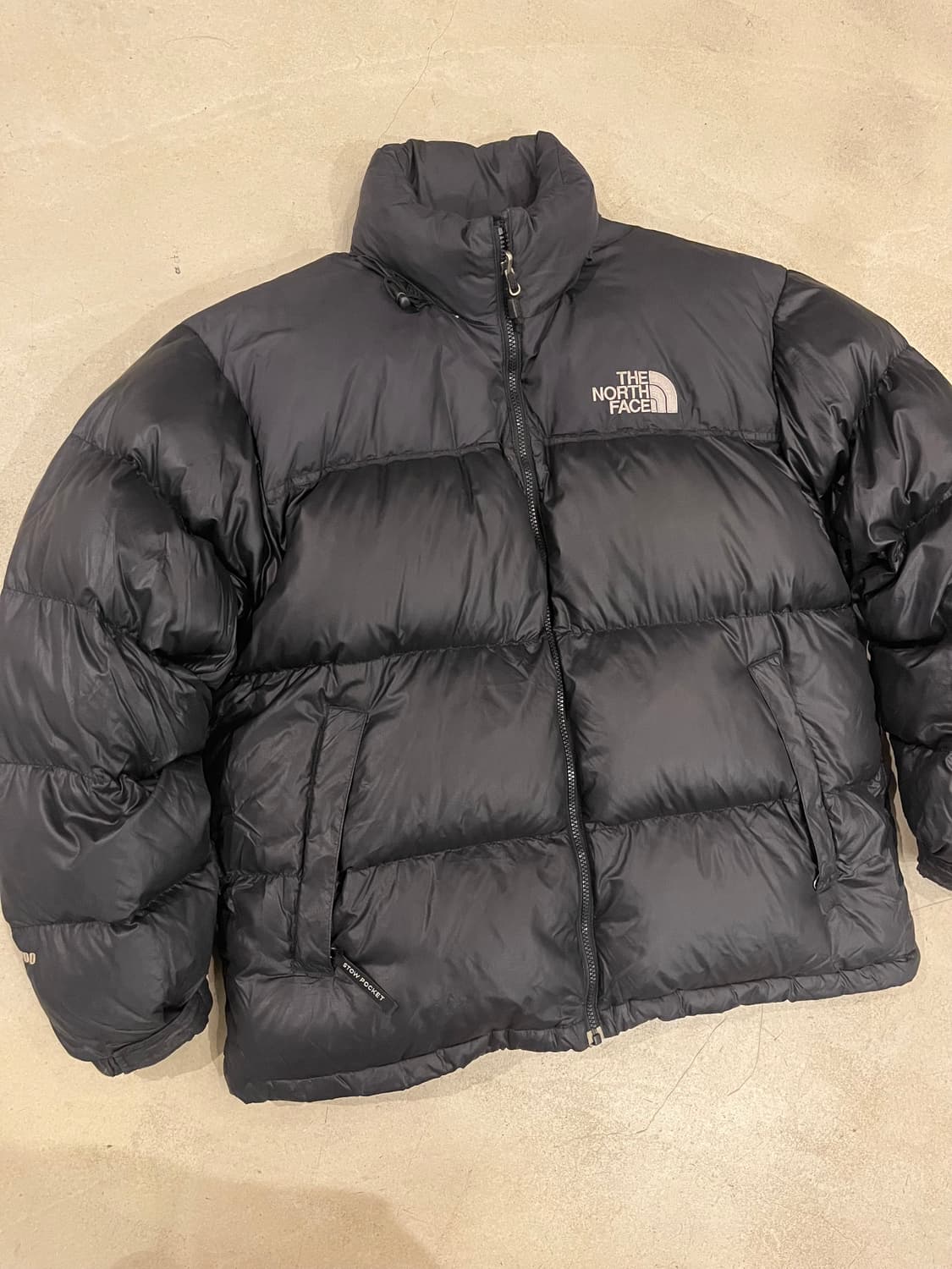 빈티지 노스페이스 눕시 700 블랙 상품이미지1