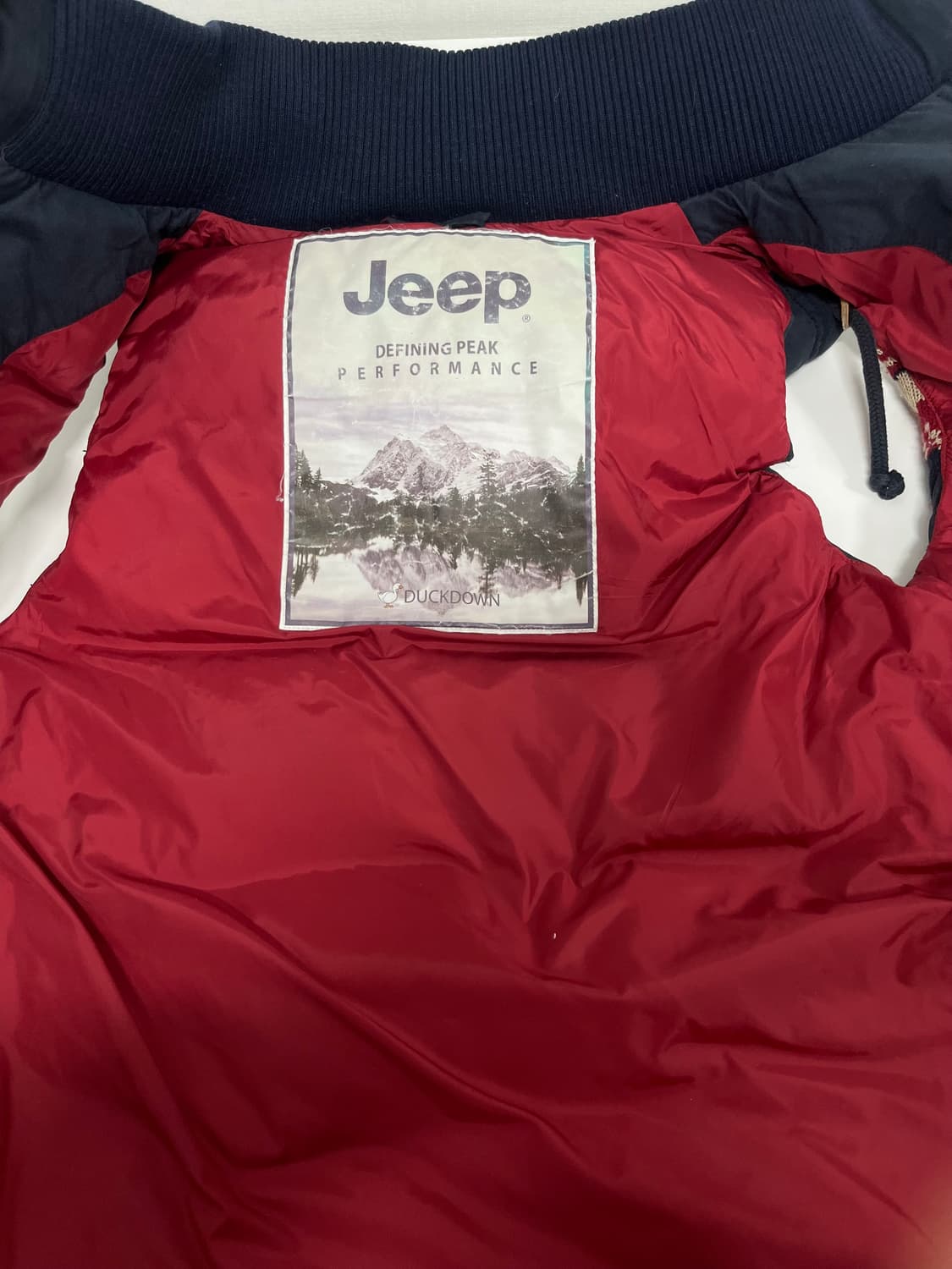 [s] jeep 지프 노르딕 패딩 조끼 상품이미지3