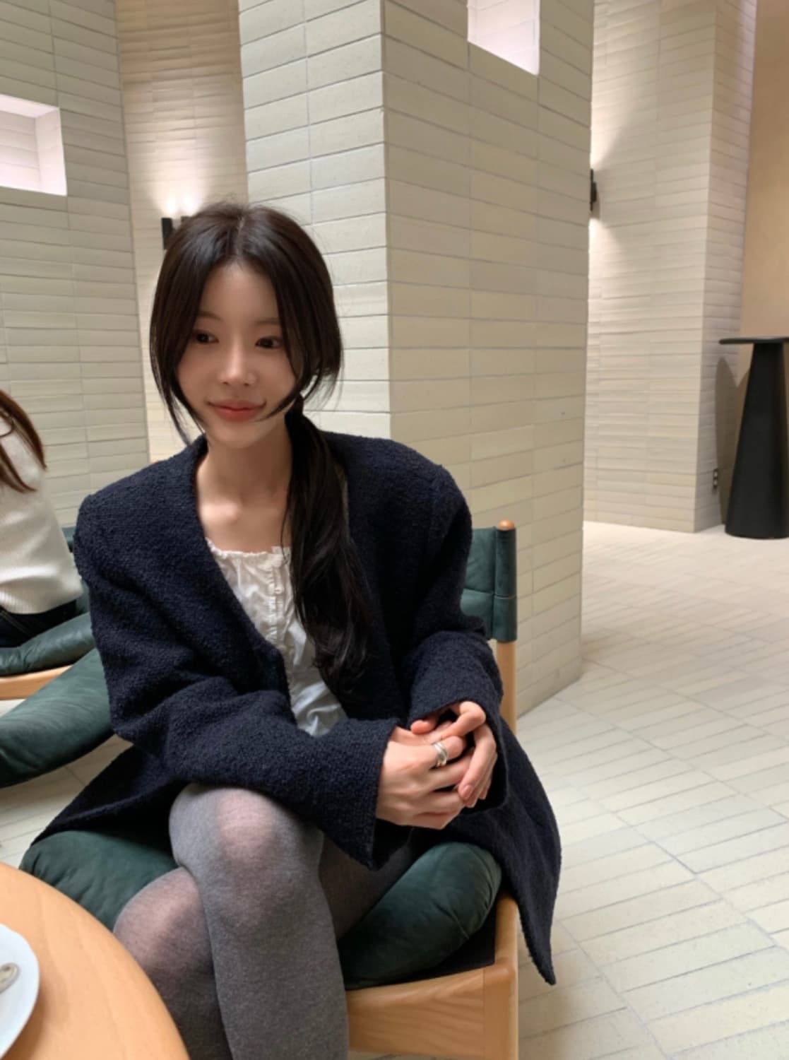 레이지샵 Tap boucle jk 부클 트위드 자켓 상품이미지3