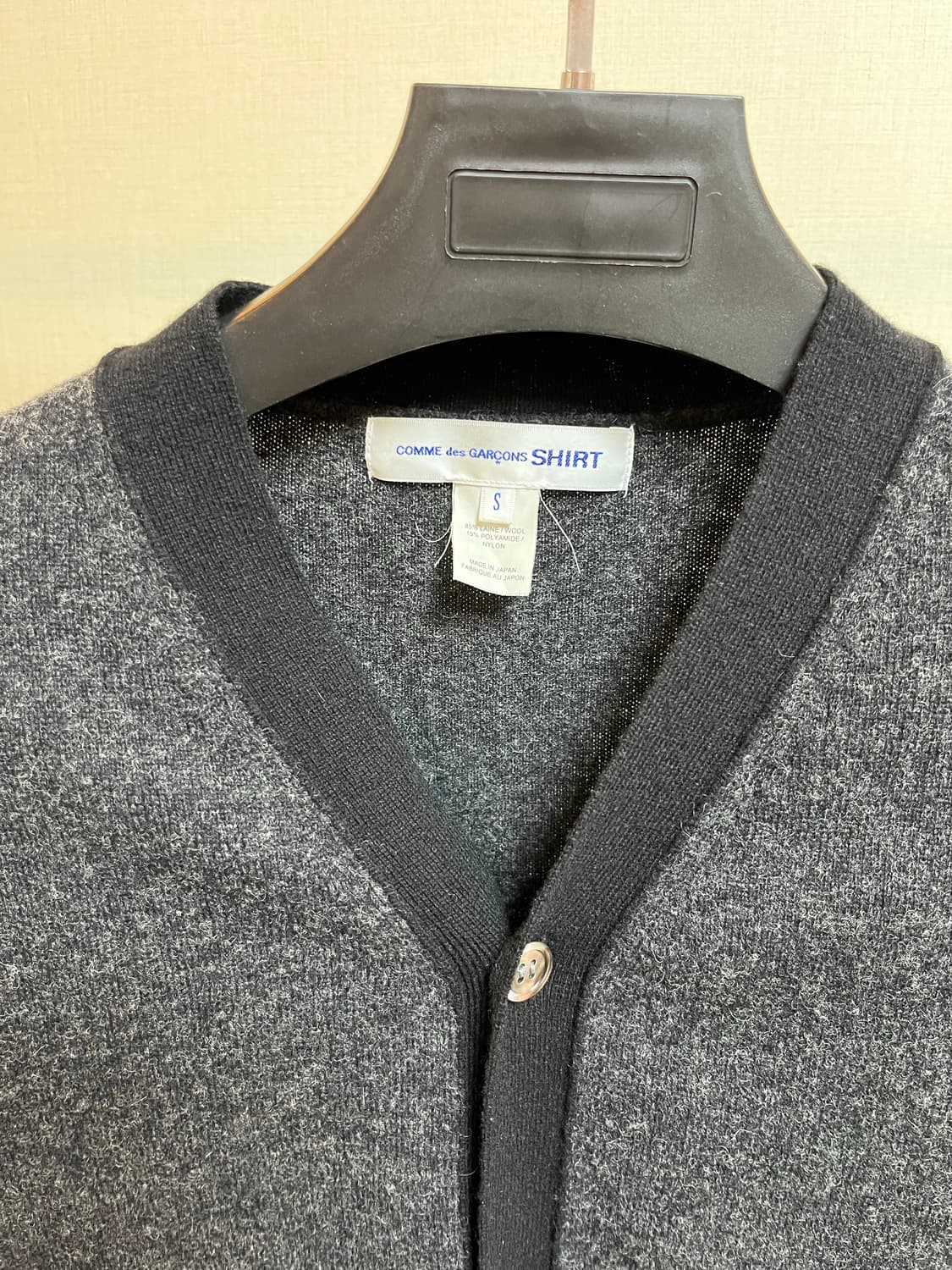 Comme des Garcons shirt wool cardigan 상품이미지2