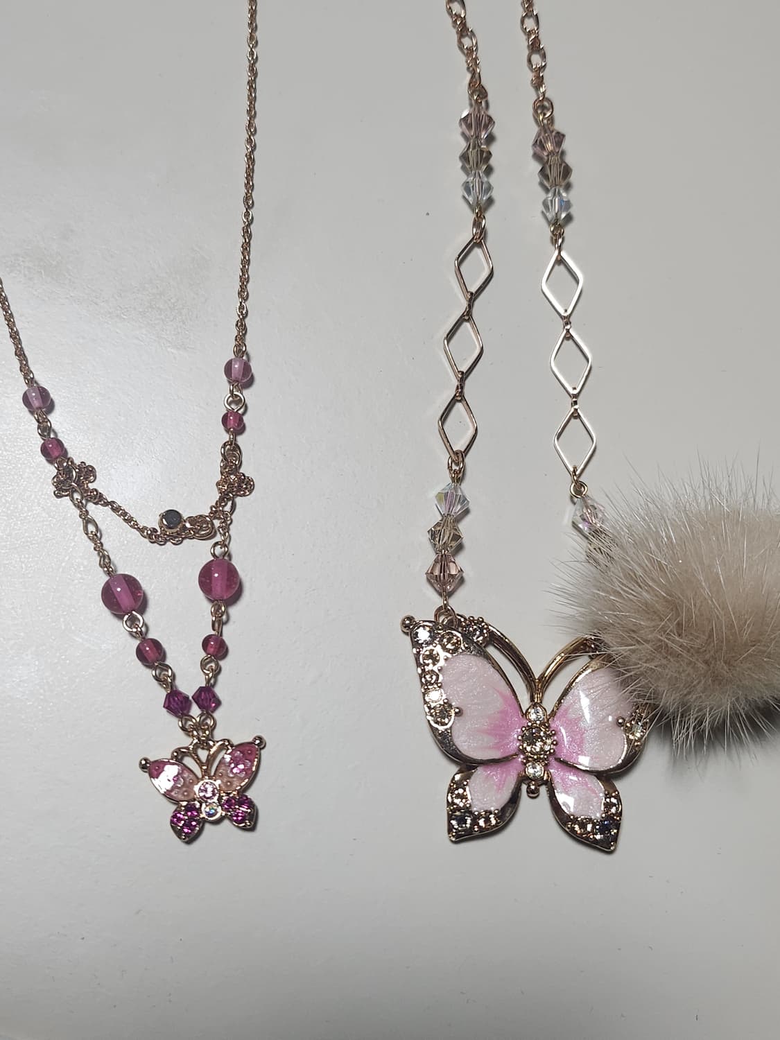 안나수이 나비 목걸입니다 상품이미지2