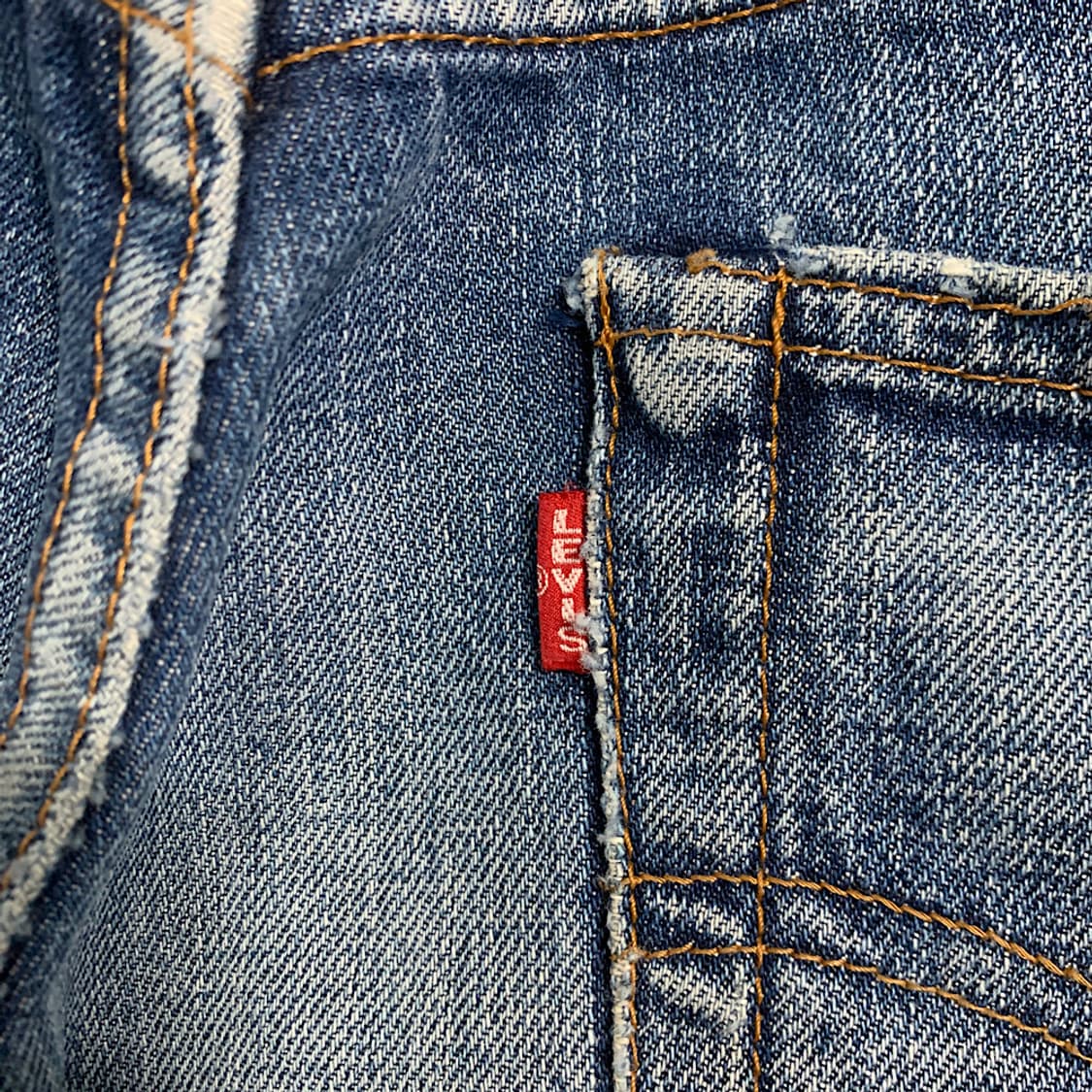 90s 리바이스 lvc 502XX 데님 팬츠 31 상품이미지7