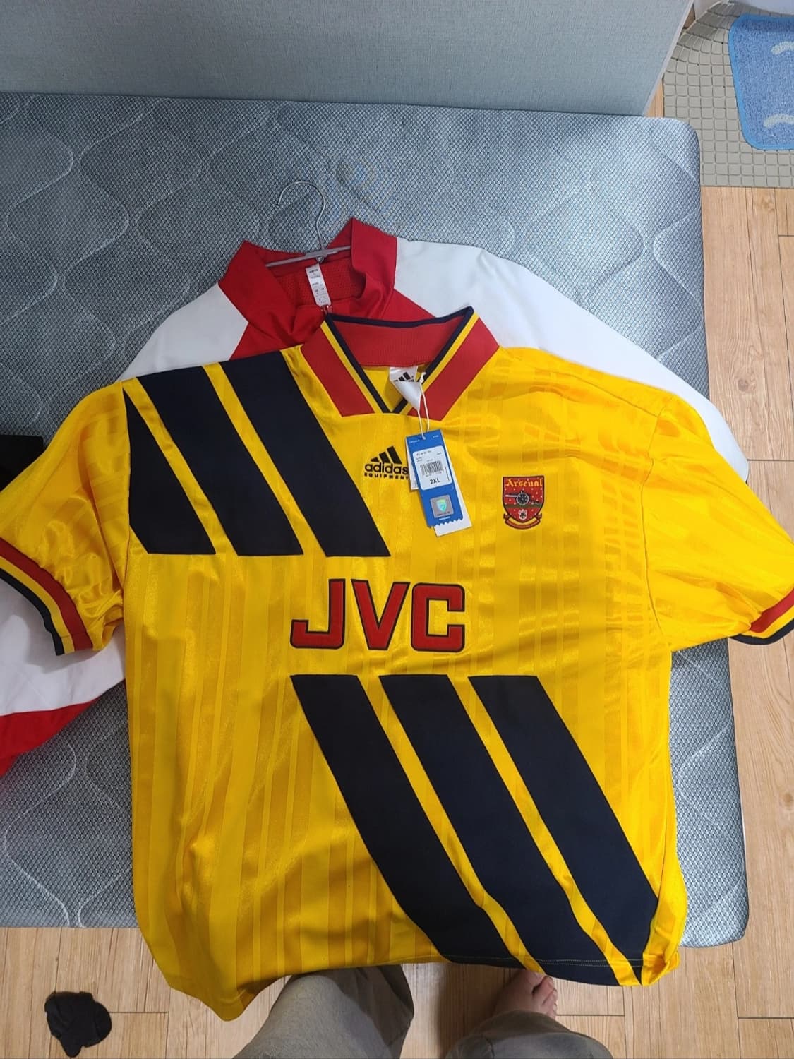 93-94 아스날 레트로 국내 2XL 상품이미지1