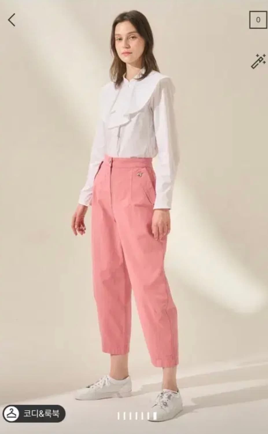 23ss 마인 린넨 블렌드 배기 팬츠 호칭 67-98사이즈 상품이미지1