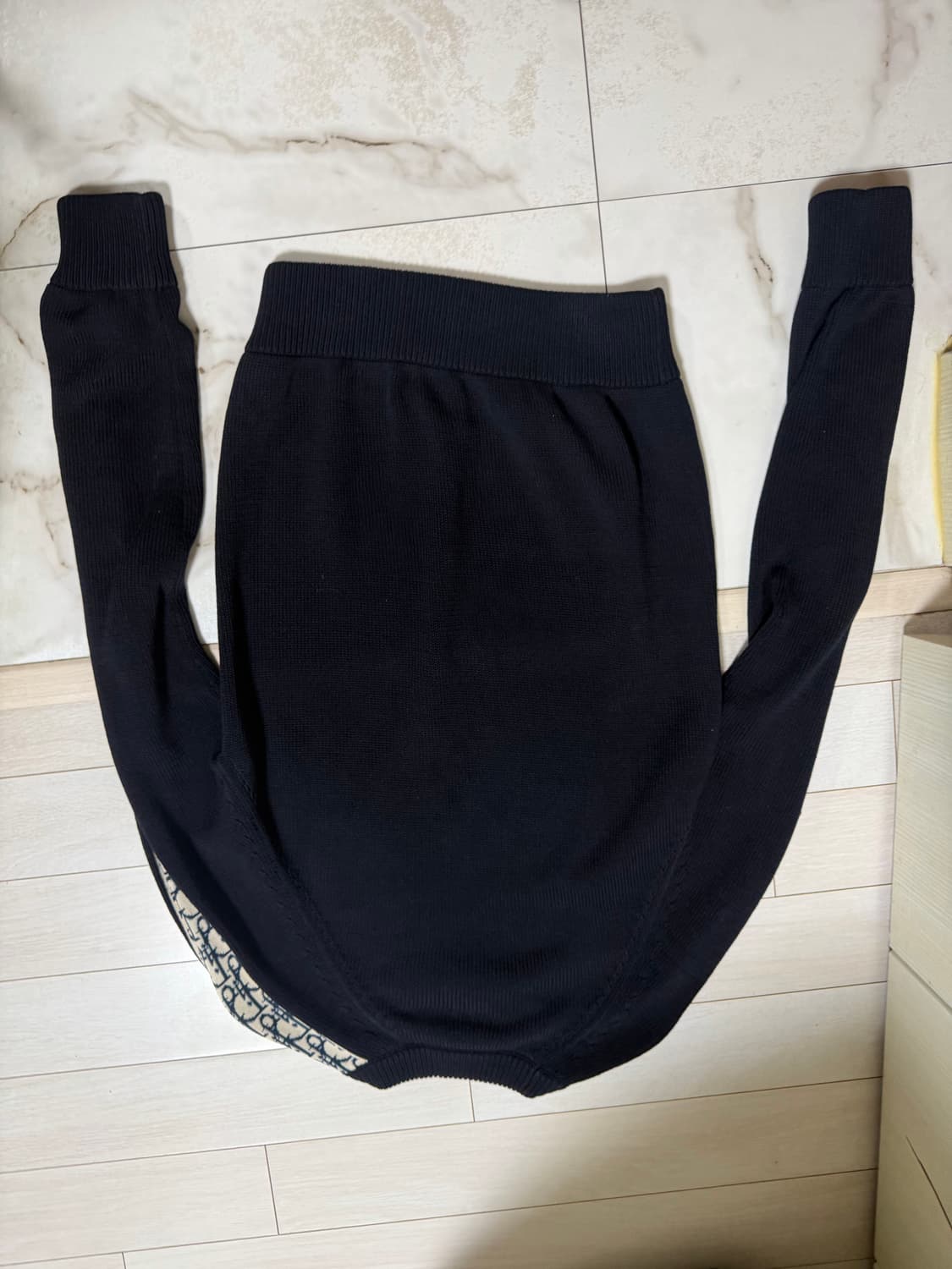 디올 오블리크 니트 xxs 새상품급 제시 급처 상품이미지5