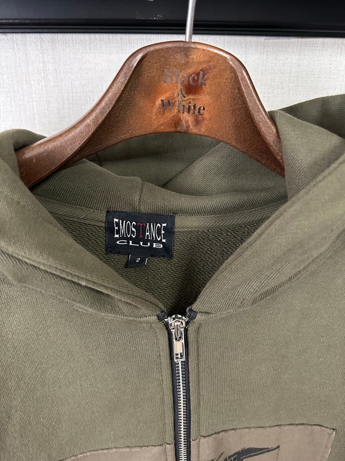 emostanceclub hoodie 2size 상품이미지3