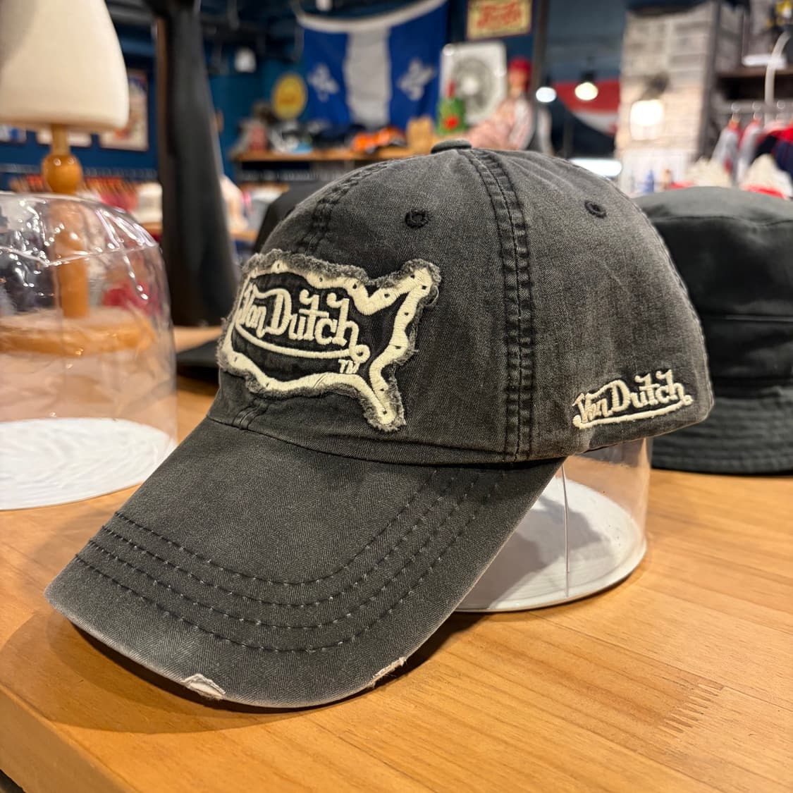 vondutch 본더치 데미지 자수 볼캡 상품이미지8