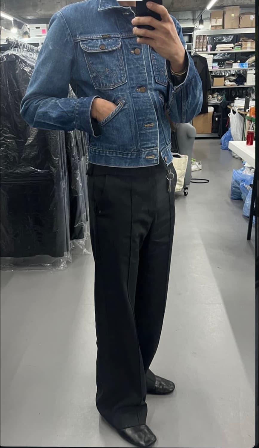 랭글러 70s 126mj 데님 자켓 상품이미지5