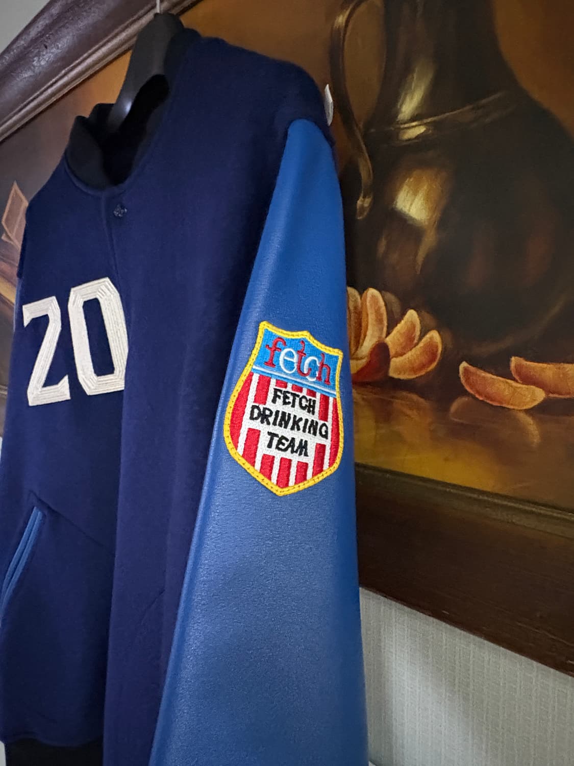 Fetch 페치 울 바시티 자켓 xl 상품이미지2