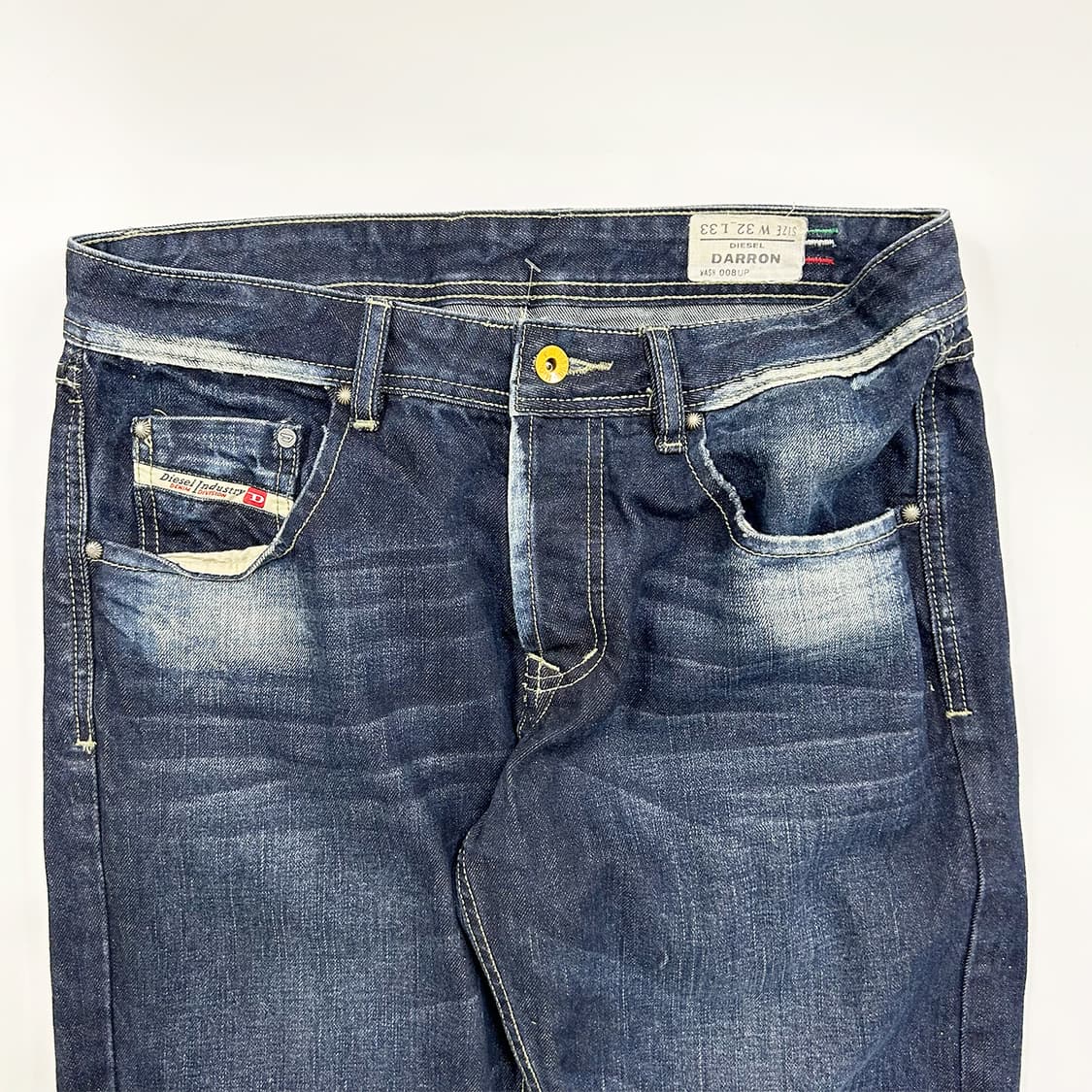 디젤 로고패치 데님팬츠 darron 상품이미지4