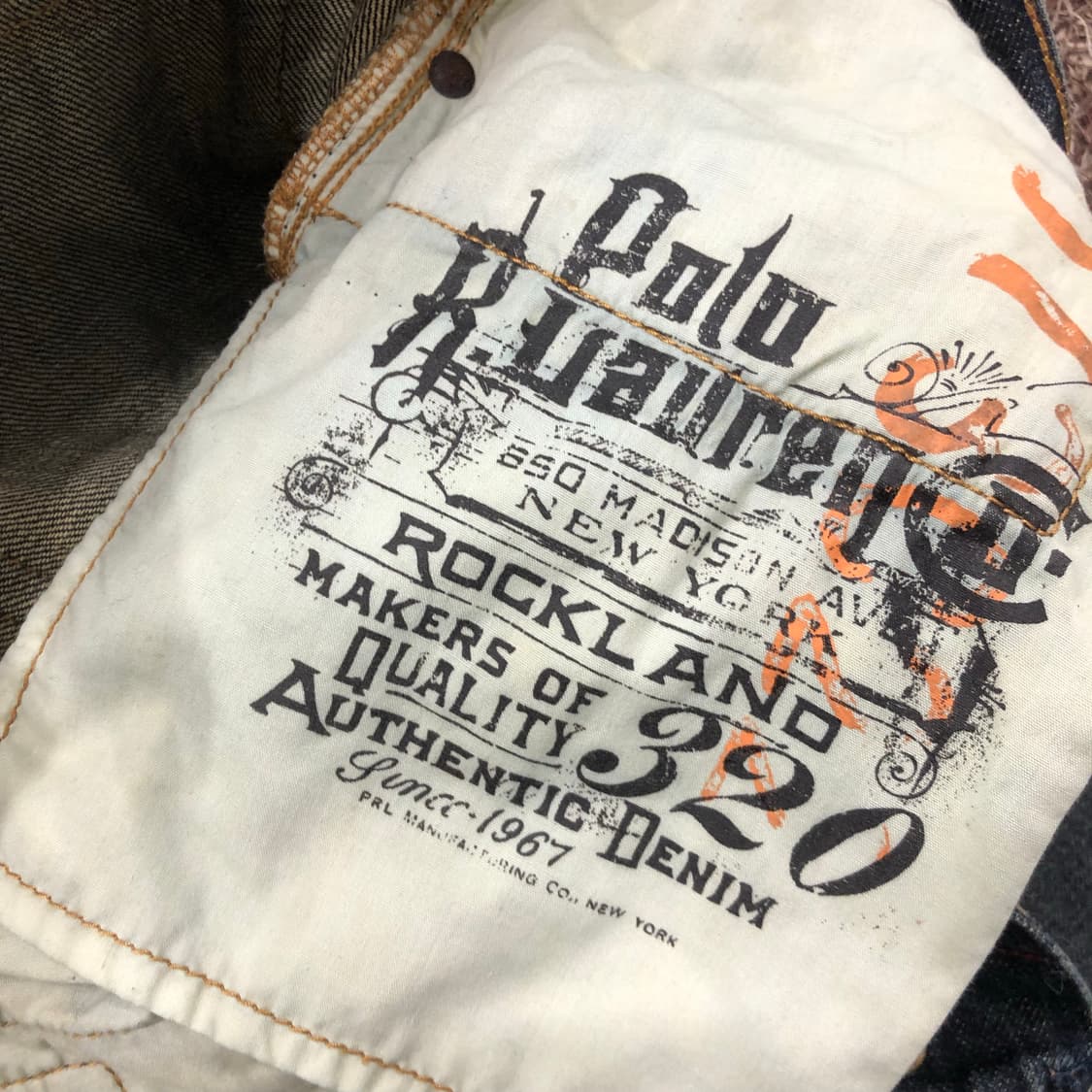 폴로 랄프로렌 워싱 데님 팬츠 상품이미지9