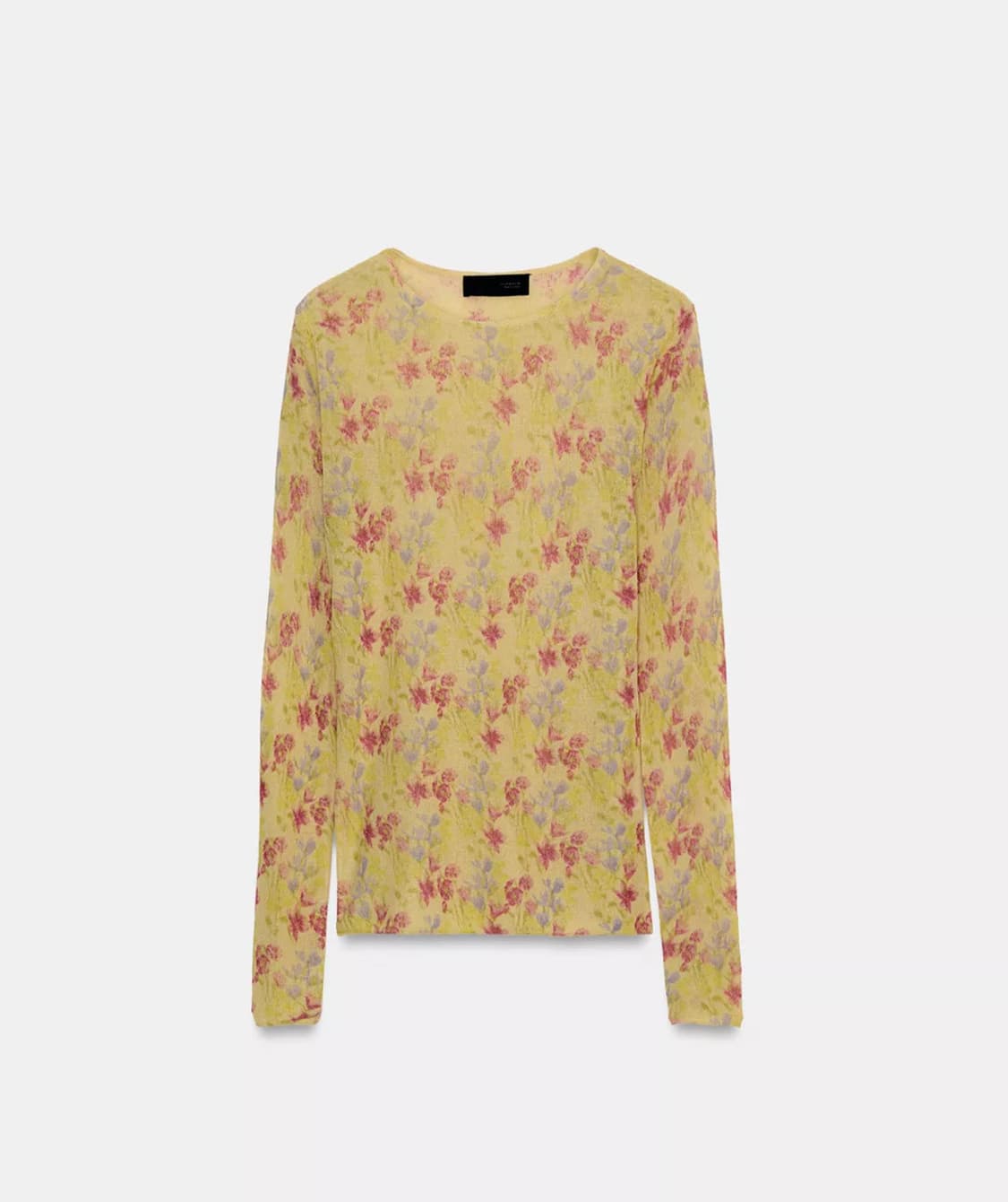 ZARA 플로럴 패턴 니트 탑 상품이미지2