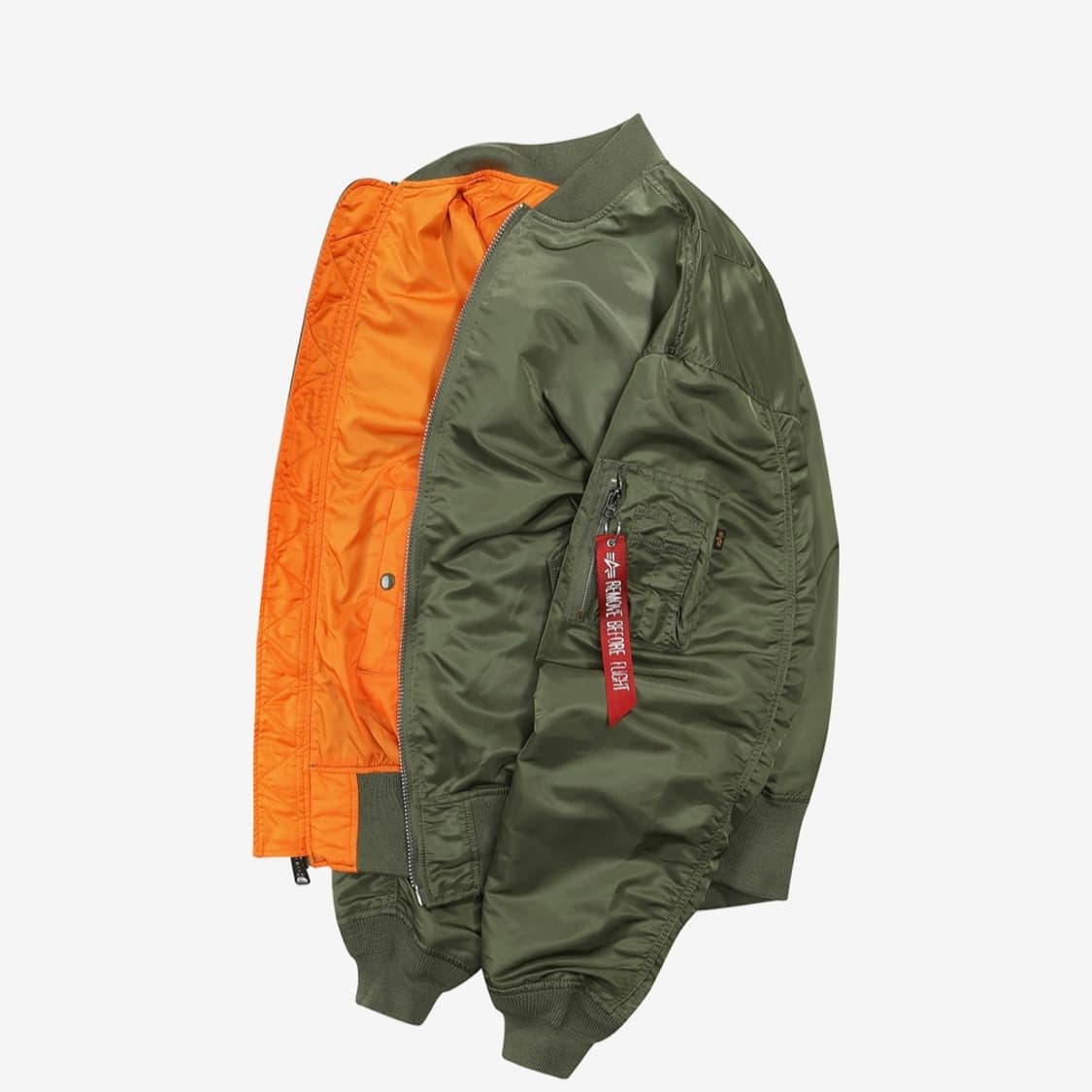 [택포]알파인더스트리 L-2B 루즈핏 세이지 그린 XL 상품이미지2