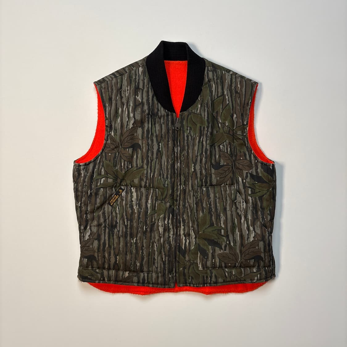 90s Golden Retriever 리얼트리 리버시블 베스트 상품이미지1