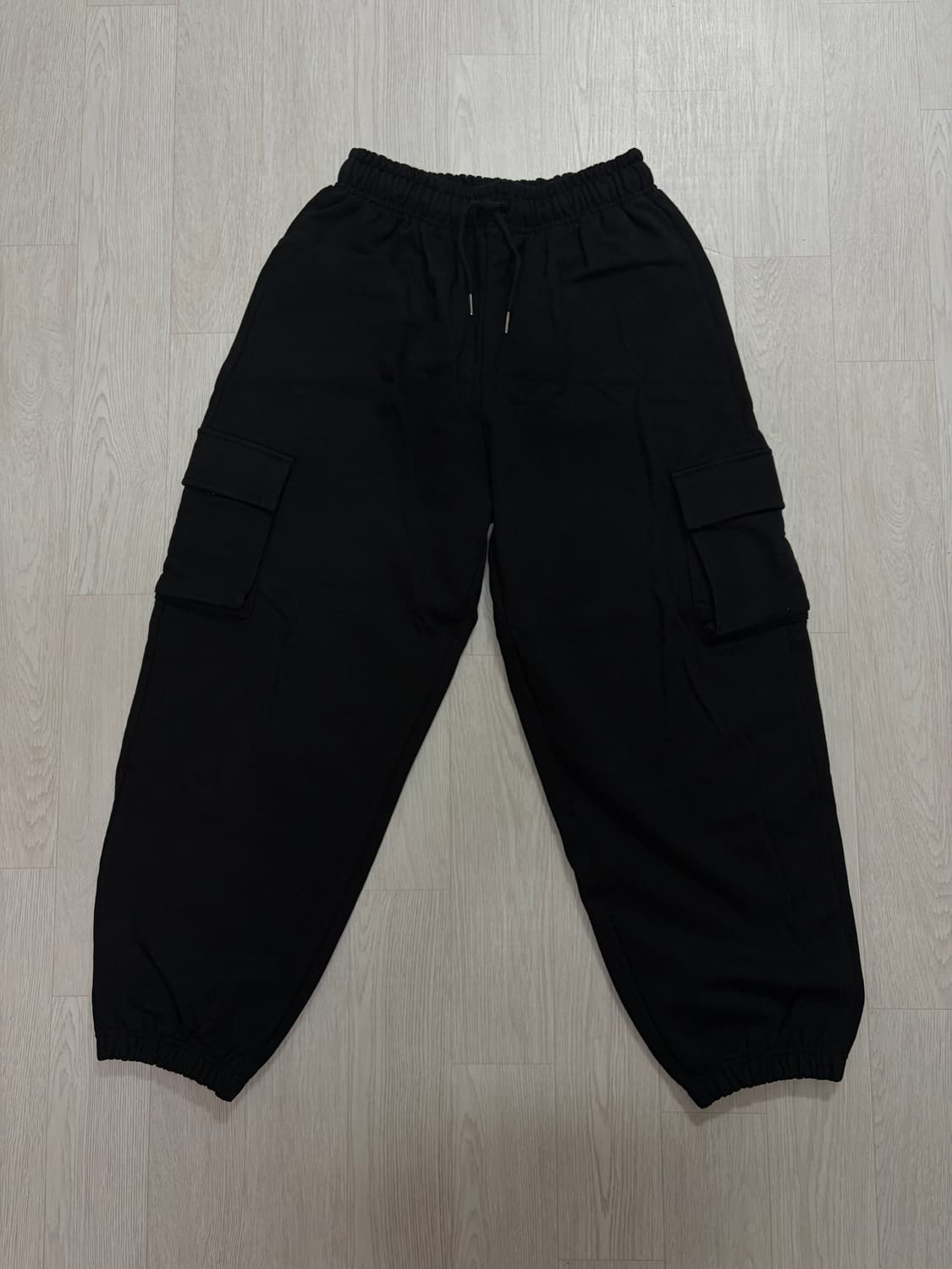 레피브 블랙 카고 조거팬츠 상품이미지5