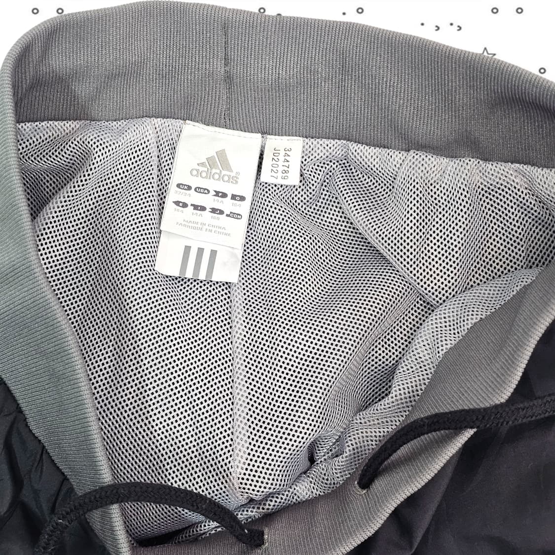 S Adidas 아디다스 큐빅 레터링 트레이닝 팬츠 상품이미지6