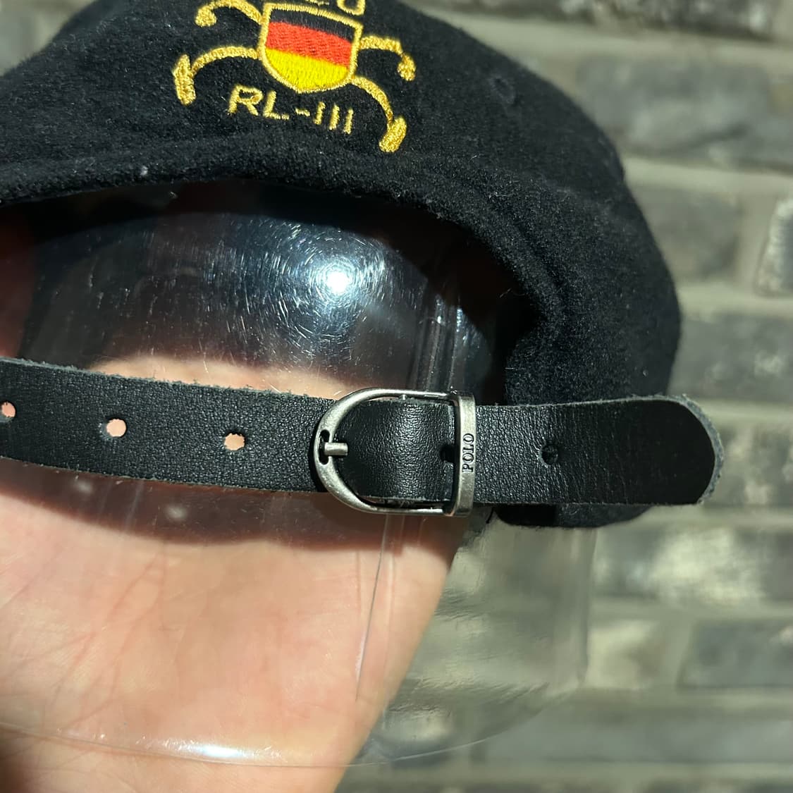 폴로 랄프로렌 스노우 폴로 챌린지 캡 블랙 상품이미지5