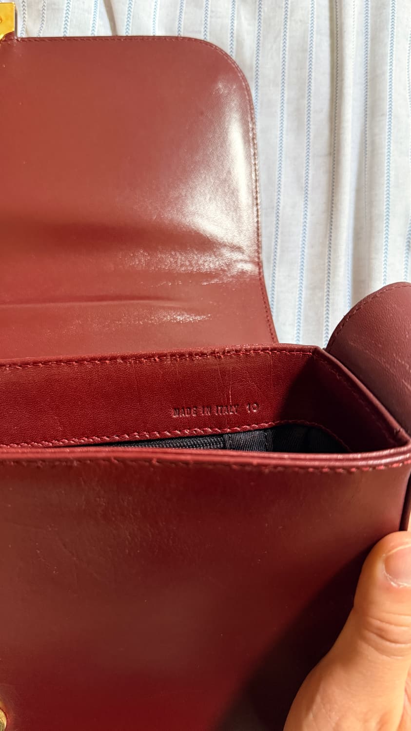 독일 Aigner 아이그너 빈티지 숄더백 가죽 가방 상품이미지9