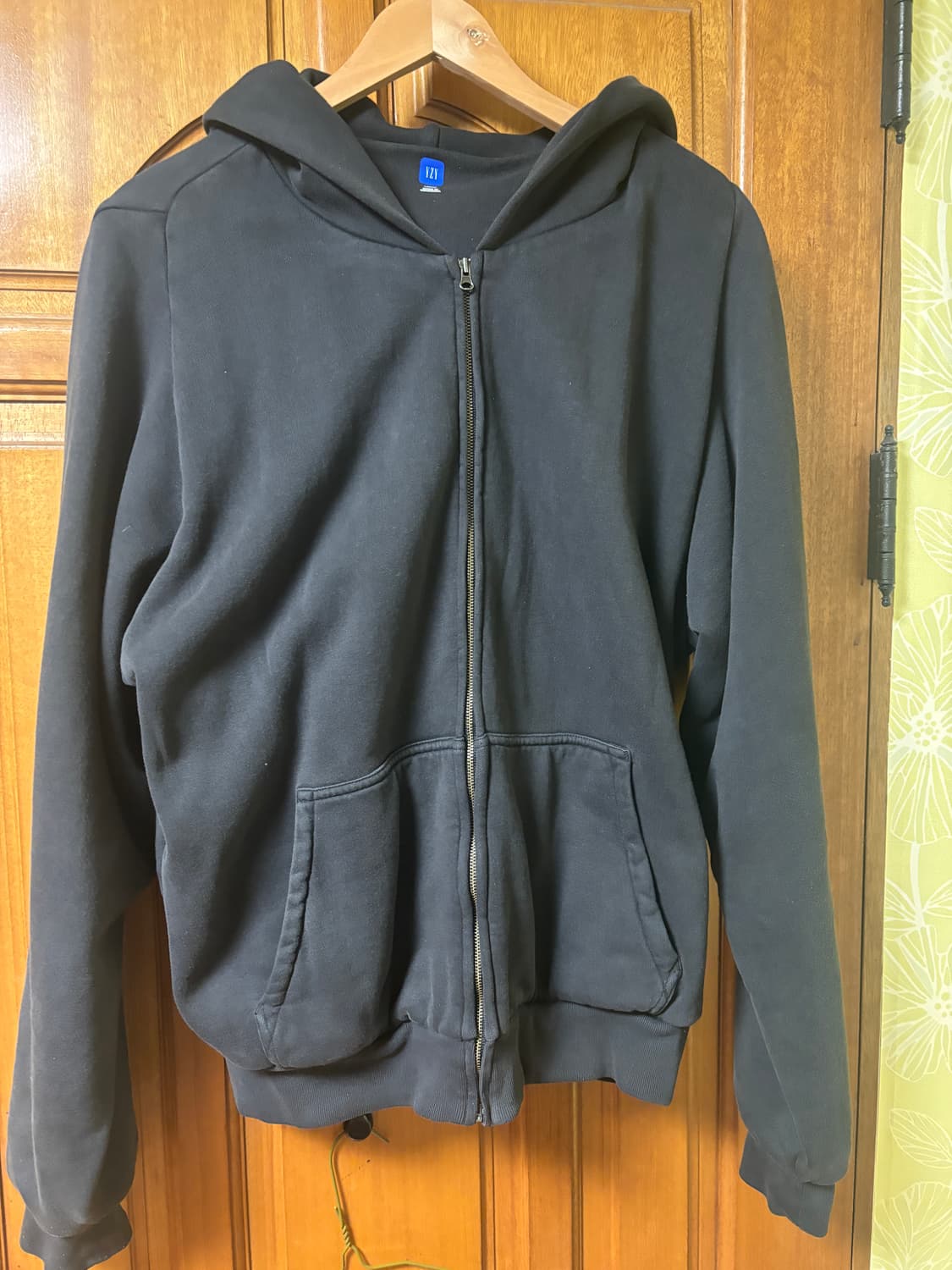 (L) 이지갭 후드집업 블랙 상품이미지1